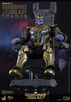 Guardians Of The Galaxy 15 Inch Action Figure Movie Masterpiece Series - Thanos Hot Toys (Shelf Wear Packaging)