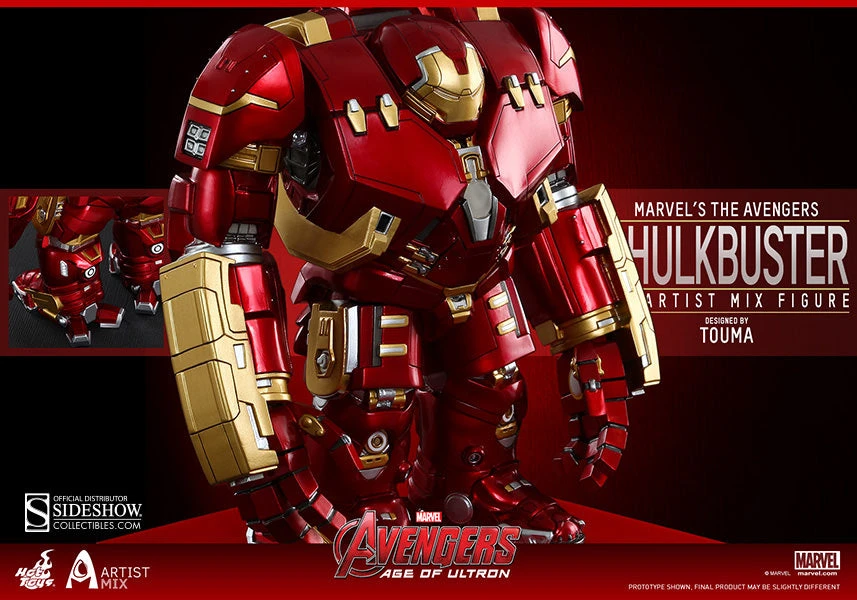 Avengers: Age Of Ultron 8 Inch Action Figure Artist Mix Series 1 - Hulkbuster Hot Toys 3 Avengers: Age Of Ultron 8 Inch Action Figure Artist Mix Series 1 - Hulkbuster Hot Toys