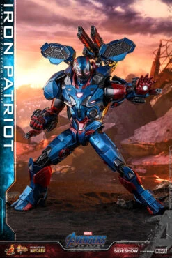 Avengers Endgame 12 Inch Action Figure 1/6 Scale Series - Iron Patriot Hot Toys 904924 -CMDSTORE Sales avengers endgame 1 6 scale series 12 inch action figure iron patriot hot toys 904924 loose2