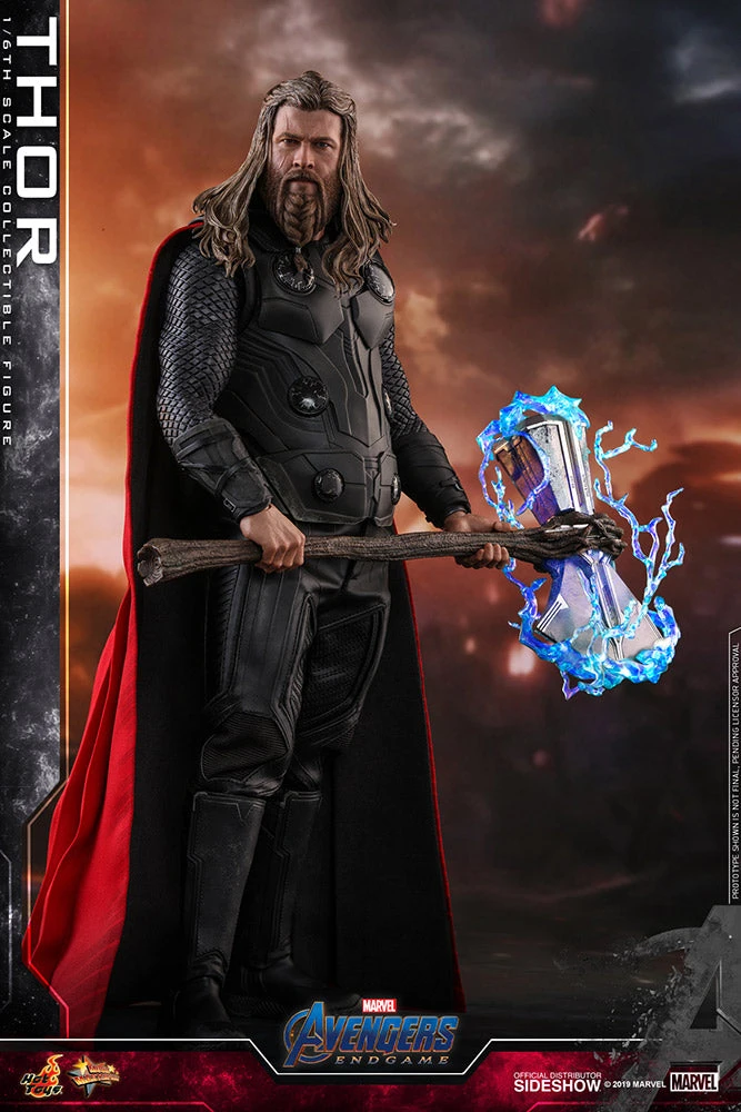 Avengers Endgame 12 Inch Action Figure 1/6 Scale Series - Thor Hot Toys 904926 4 Avengers Endgame 12 Inch Action Figure 1/6 Scale Series - Thor Hot Toys 904926 - Image 2