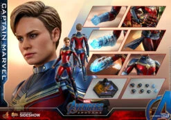Avengers Endgame 11 Inch Action Figure 1/6 Scale Series - Captain Marvel Hot Toys 906305 -CMDSTORE Sales avengers endgame 1 6 scale series captain marvel 4895228605238 3