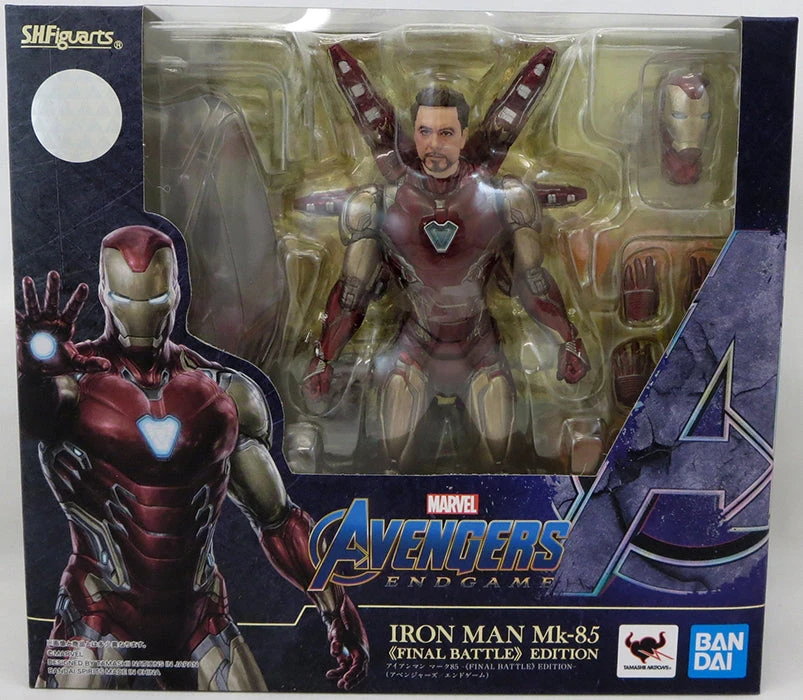 Avengers Endgame 6 Inch Action Figure S.H. Figuarts - Final Battle Iron Man 3 Avengers Endgame 6 Inch Action Figure S.H. Figuarts - Final Battle Iron Man