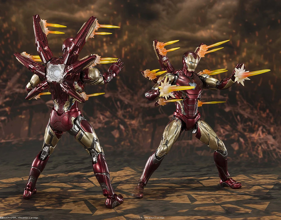 Avengers Endgame 6 Inch Action Figure S.H. Figuarts - Final Battle Iron Man 4 Avengers Endgame 6 Inch Action Figure S.H. Figuarts - Final Battle Iron Man - Image 2