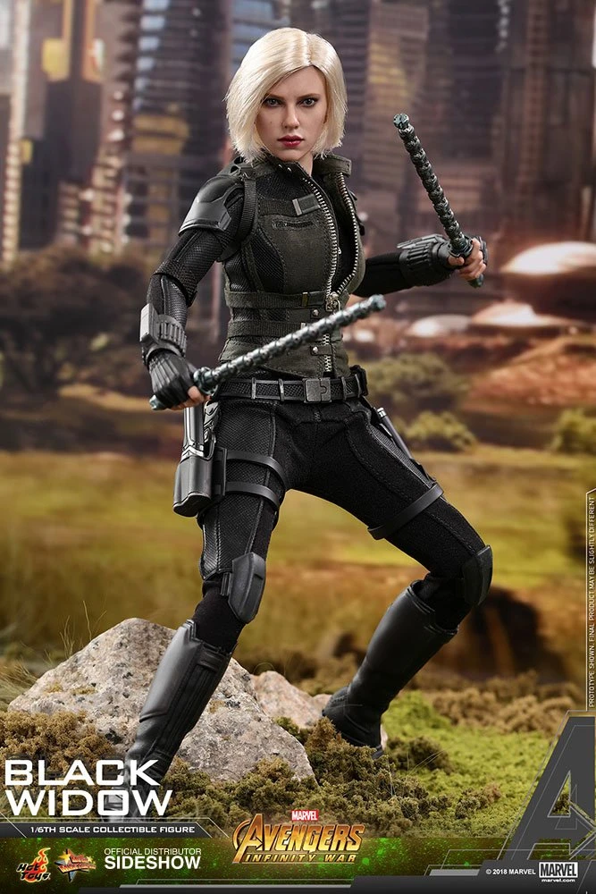 Avengers Infinity War 11 Inch Action Figure Movie Masterpiece 1/6 Scale Series - Black Widow Hot Toys 903470 3 Avengers Infinity War 11 Inch Action Figure Movie Masterpiece 1/6 Scale Series - Black Widow Hot Toys 903470