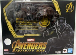 Avengers Infinity War 6 Inch Action Figure S.H. Figuarts - Black Panther (Shelf Wear Packaging)