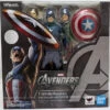 Avengers 6 Inch Action Figure S.H.Figuarts - Captain America Avengers Assemble -CMDSTORE Sales avengers shfiguarts captain america avengers assemble 4573102612847 pkg