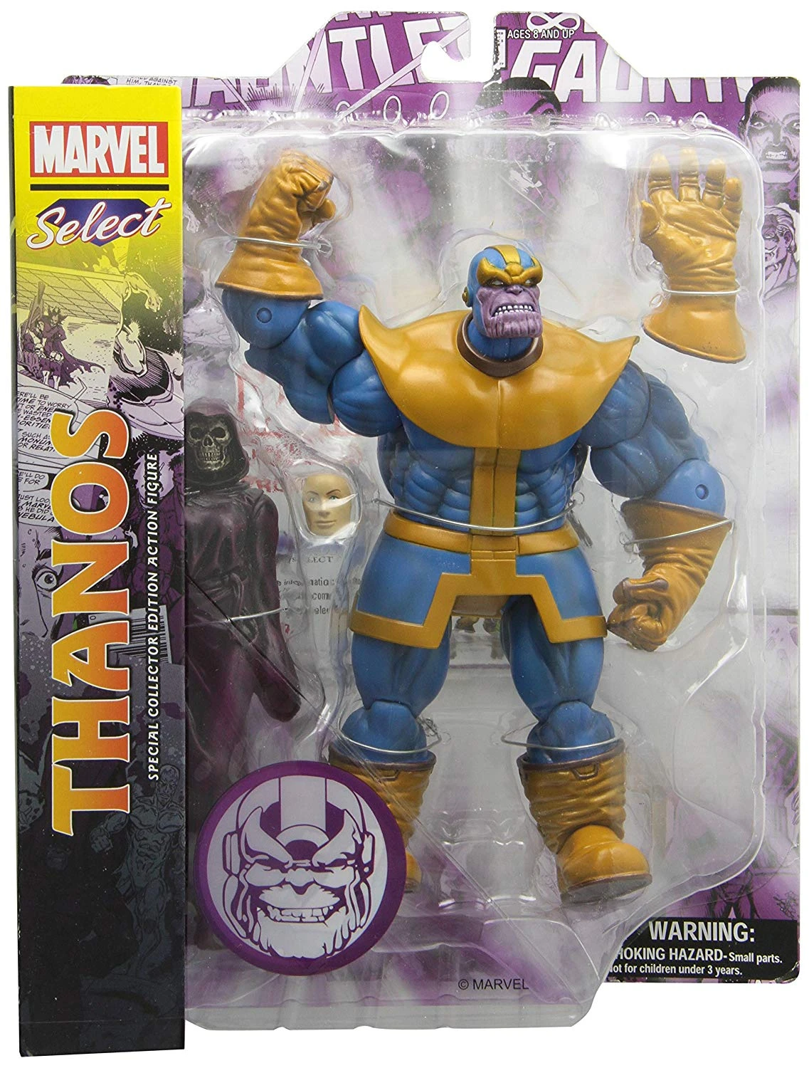 Marvel Select 8 Inch Action Figure - Thanos 3 Marvel Select 8 Inch Action Figure - Thanos
