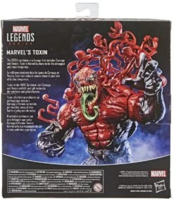 Marvel Legends Deluxe 6 Inch Action Figure - Toxin (Sub-Standard Packaging) -CMDSTORE Sales box back toxin marvel legends hasbro deluxe boxed figure e1594064462591