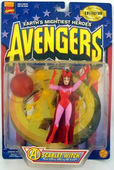 Earth's Mightiest Heroes Action Figures Marvel Collector Edition: Scarlet Witch 3 Earth's Mightiest Heroes Action Figures Marvel Collector Edition: Scarlet Witch