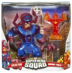 Hasbro Superhero Squad Mini Figures: Galactus And Human Torch