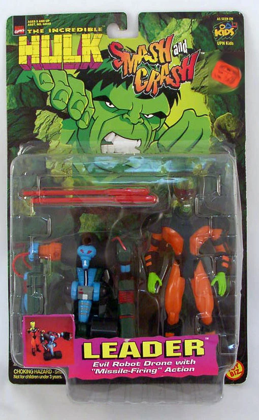 Incredible Hulk Smash And Crash Action Figures: Leader (Sub-Standard Packaging) 3 Incredible Hulk Smash And Crash Action Figures: Leader (Sub-Standard Packaging)