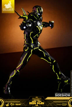 Iron Man 2 12 Inch Action Figure Movie Masterpiece Series - Neon Tech Iron Man 2.0 Hot Toys 904407 -CMDSTORE Sales iron man 2 movie masterpiece series 12 inch action figure neon tech iron man 20 hot toys 904407 loose3