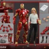 Iron Man 3 11 Inch Action Figure Movie Masterpiece 1/6 Scale Series - Pepper Potts And Iron Man Mark IX Hot Toys -CMDSTORE Sales iron man 3 movie masterpiece series 11 inch pepper potts and iron man mark image 65242975 3b03 4fe6 b30f 079d7f489408