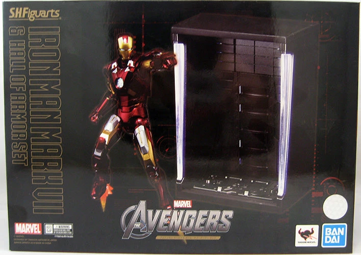Iron Man 6 Inch Action Figure S.H. Figuarts - Iron Man Mark VII Hall Of Armor 5 Iron Man 6 Inch Action Figure S.H. Figuarts - Iron Man Mark VII Hall Of Armor - Image 3