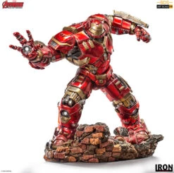 Marvel 1:10 Art Scale Avengers Age Of Ultron 15 Inch Statue Figure Battle Diorama - Hulkbuster Iron Studios 906721