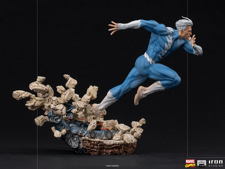 Marvel 1:10 Art Scale Series 10 Inch Statue Figure - Quicksilver Iron Studios 908075 5 Marvel 1:10 Art Scale Series 10 Inch Statue Figure - Quicksilver Iron Studios 908075 - Image 3
