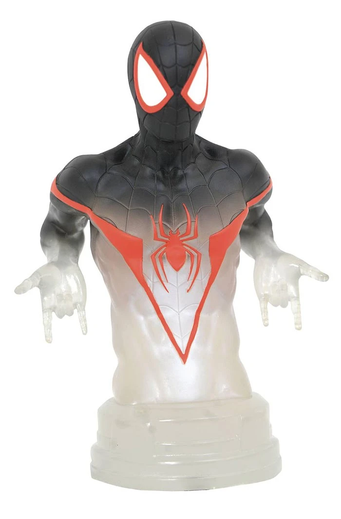Marvel Collectible 7 Inch Bust Statue Exclusive - Camouflage Miles Morales SDCC 3 Marvel Collectible 7 Inch Bust Statue Exclusive - Camouflage Miles Morales SDCC