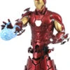 Marvel Collectible Iron Man 6 Inch Bust Statue - Iron Man -CMDSTORE Sales marvel collectible iron man iron man 699788841358
