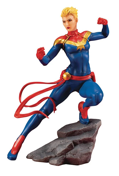 Marvel Comics Avengers Series 8 Inch Statue Figure ARTFX+ - Captain Marvel 3 Marvel Comics Avengers Series 8 Inch Statue Figure ARTFX+ - Captain Marvel