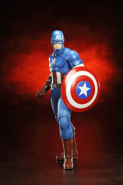 Marvel Comics Presents 1/10th Scale 7 Inch Statue Figure ArtFX Series - Avengers Now Captain America 3 Marvel Comics Presents 1/10th Scale 7 Inch Statue Figure ArtFX Series - Avengers Now Captain America