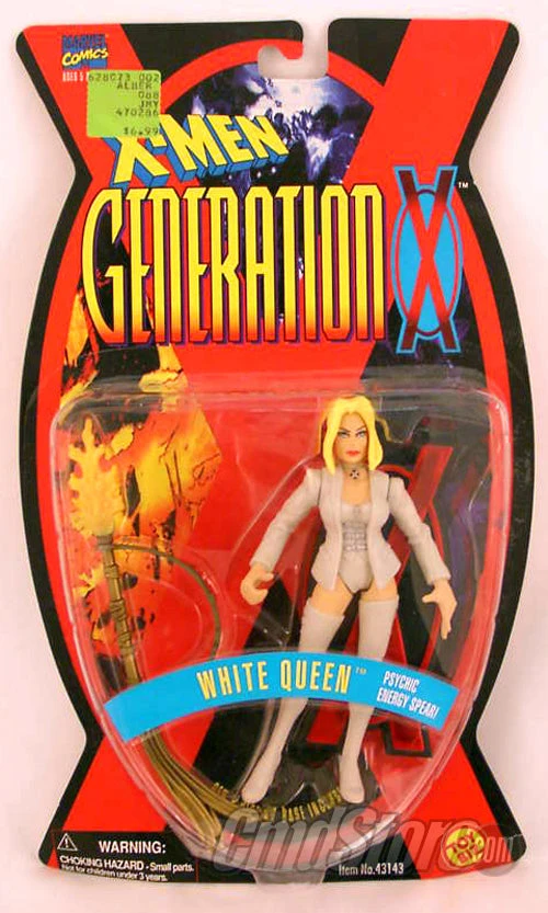 Marvel Comics X-Men Action Figures Generation X Series: White Queen (Sub-Standard Packaging) 3 Marvel Comics X-Men Action Figures Generation X Series: White Queen (Sub-Standard Packaging)