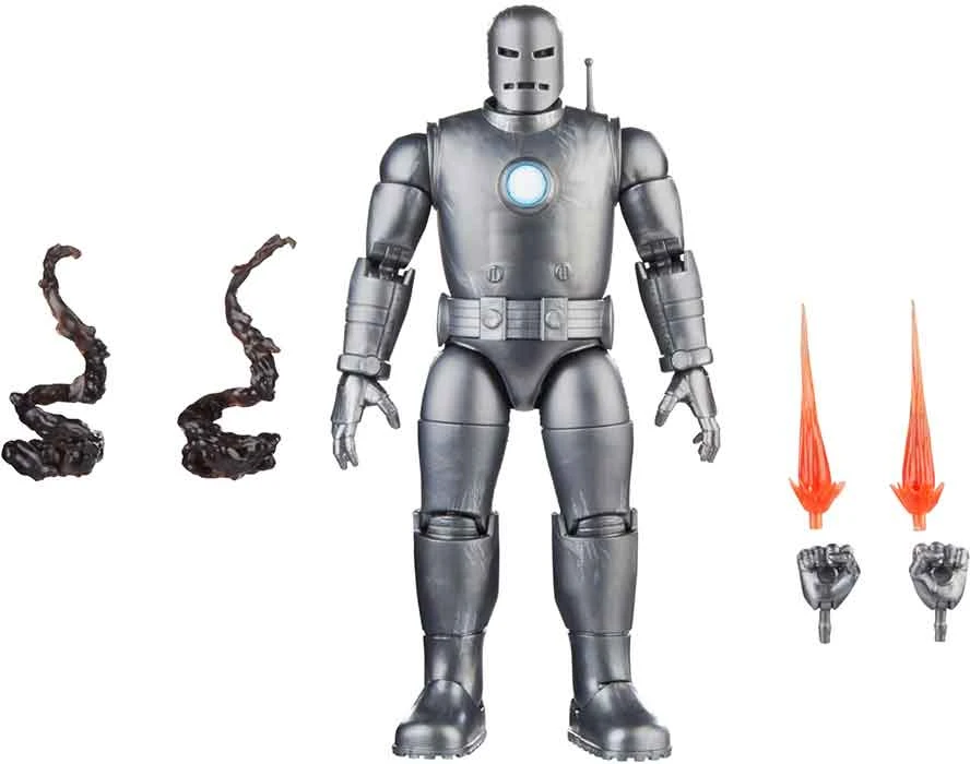 Marvel Legends 60th Anniversary 6 Inch Action Figure Avengers - Iron Man (Model 01) 4 Marvel Legends 60th Anniversary 6 Inch Action Figure Avengers - Iron Man (Model 01) - Image 2