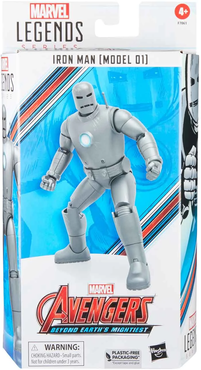 Marvel Legends 60th Anniversary 6 Inch Action Figure Avengers - Iron Man (Model 01) 3 Marvel Legends 60th Anniversary 6 Inch Action Figure Avengers - Iron Man (Model 01)