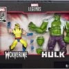 Marvel Legends 80th Anniversary 6 Inch Action Figure 2-Pack - Wolverine Vs Hulk (Shelf Wear Packaging) 2 Marvel Legends 80th Anniversary 6 Inch Action Figure 2-Pack - Wolverine Vs Hulk (Shelf Wear Packaging) -CMDSTORE Sales marvel legends 80th anniversary 2 pack wolverine vs hulk 630509847457