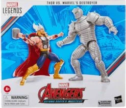 Marvel Legends Avengers 6 Inch Action Figure 2-Pack - Thor Vs Destroyer