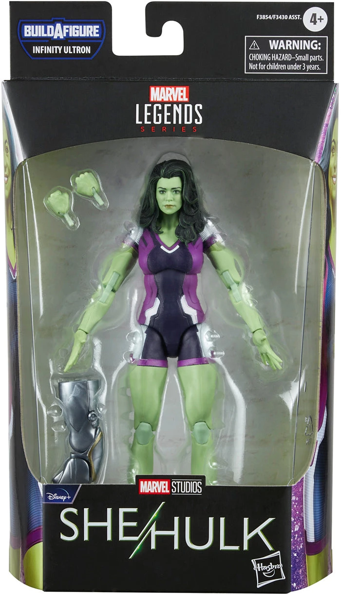 Marvel Legends Disney+ 6 Inch Action Figure BAF Infinity Ultron - She-Hulk 3 Marvel Legends Disney+ 6 Inch Action Figure BAF Infinity Ultron - She-Hulk