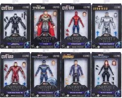 Marvel Legends Avengers 6 Inch Action Figure The Infinity Saga Wave 1 - Set Of 8