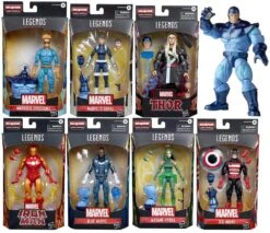Marvel Legends 6 Inch Action Figure BAF Controller - Set Of 7 (Build-A-Figure Controller)