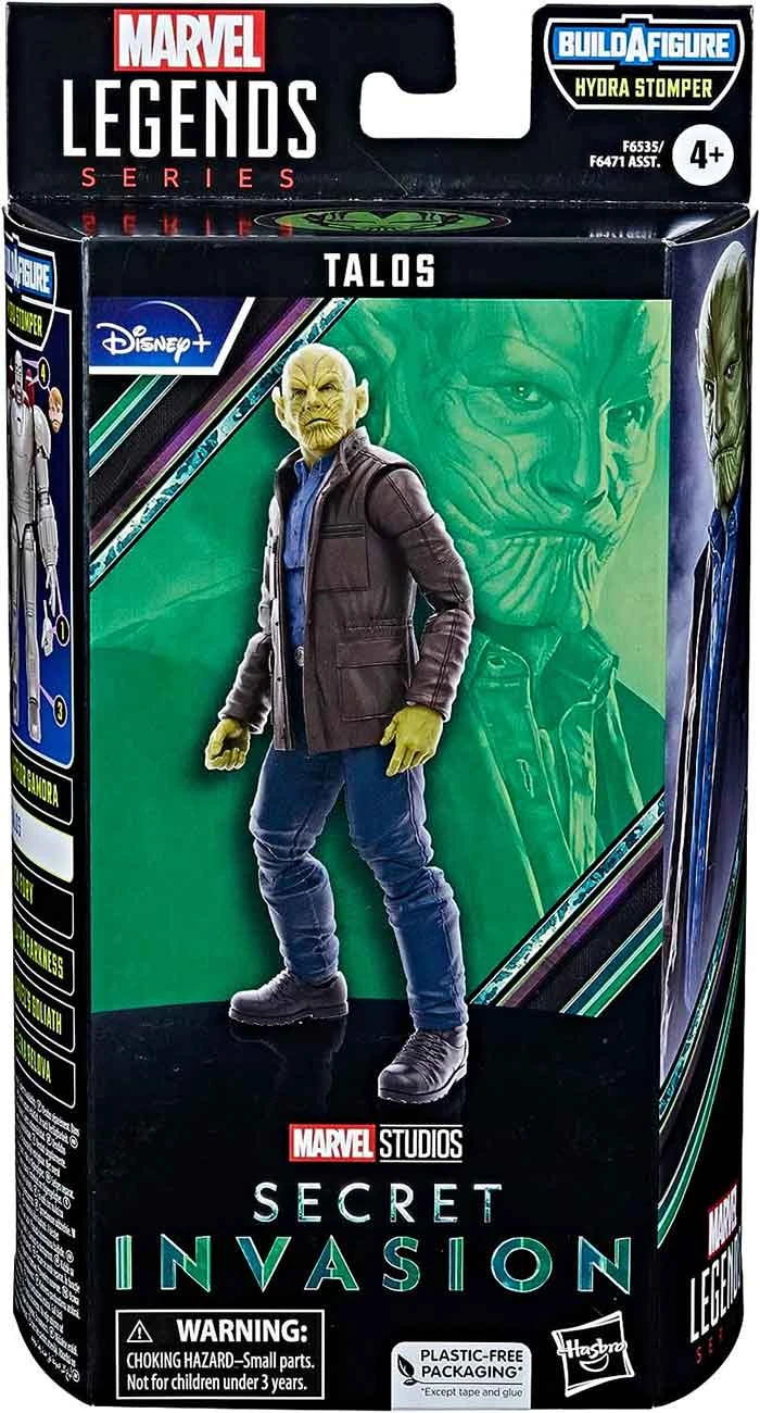 Marvel Legends Disney+ 6 Inch Action Figure BAF Hydra Stomper - Talos 3 Marvel Legends Disney+ 6 Inch Action Figure BAF Hydra Stomper - Talos