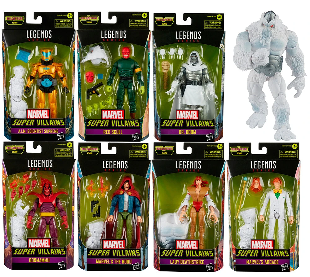 Marvel Legends 6 Inch Action Figure BAF Xemnu - Set Of 7 (Build-A-Figure Xemnu) 3 Marvel Legends 6 Inch Action Figure BAF Xemnu - Set Of 7 (Build-A-Figure Xemnu)