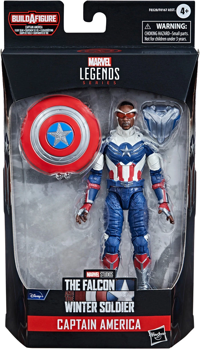 Marvel Legends Disney+ TV Wave 6 Inch Action Figure BAF Flight Gear - Captain America Sam Wilson 3 Marvel Legends Disney+ TV Wave 6 Inch Action Figure BAF Flight Gear - Captain America Sam Wilson