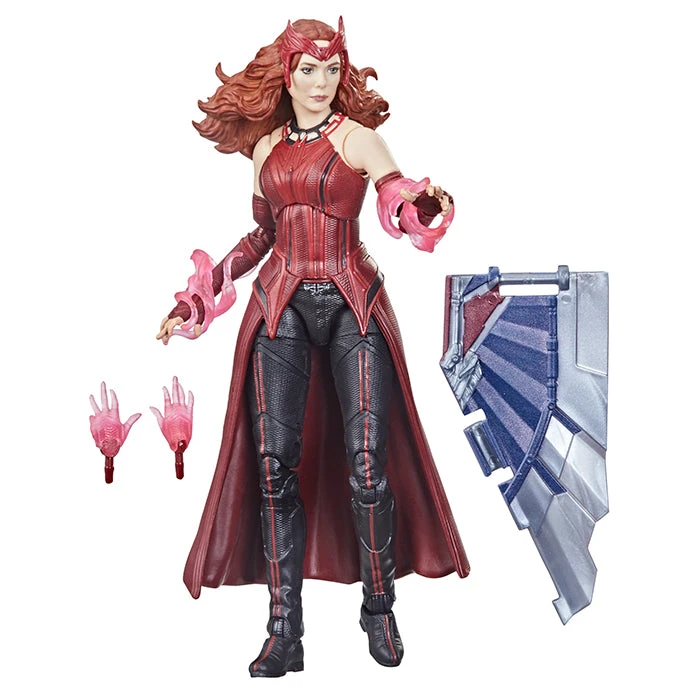 Marvel Legends Disney+ TV Wave 6 Inch Action Figure BAF Flight Gear - Scarlet Witch 4 Marvel Legends Disney+ TV Wave 6 Inch Action Figure BAF Flight Gear - Scarlet Witch - Image 2