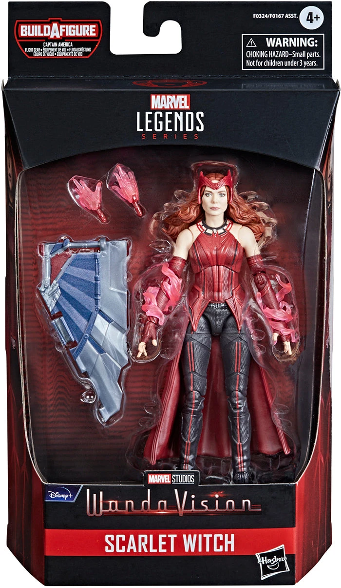 Marvel Legends Disney+ TV Wave 6 Inch Action Figure BAF Flight Gear - Scarlet Witch 3 Marvel Legends Disney+ TV Wave 6 Inch Action Figure BAF Flight Gear - Scarlet Witch
