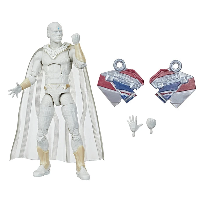 Marvel Legends Disney= TV Wave 6 Inch Action Figure BAF Flight Gear - White Vision 4 Marvel Legends Disney= TV Wave 6 Inch Action Figure BAF Flight Gear - White Vision - Image 2