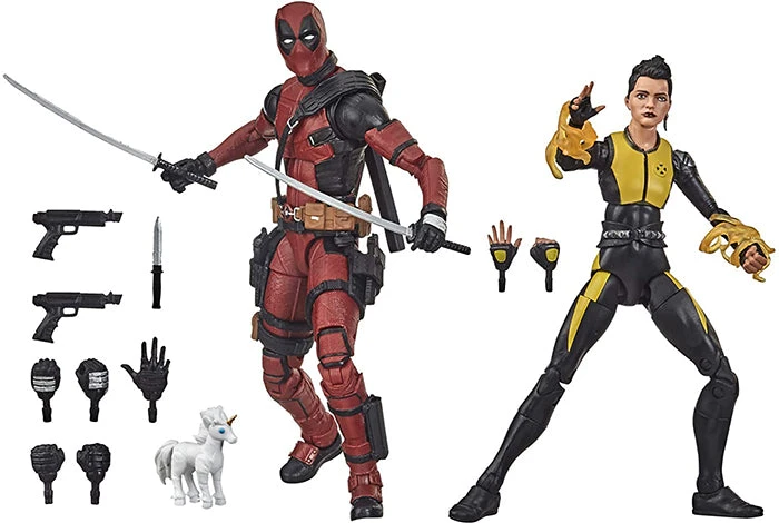Marvel Legends Deadpool 6 Inch Action Figure 2-Pack - Deadpool And Negasonic Teenage Warhead 4 Marvel Legends Deadpool 6 Inch Action Figure 2-Pack - Deadpool And Negasonic Teenage Warhead - Image 2