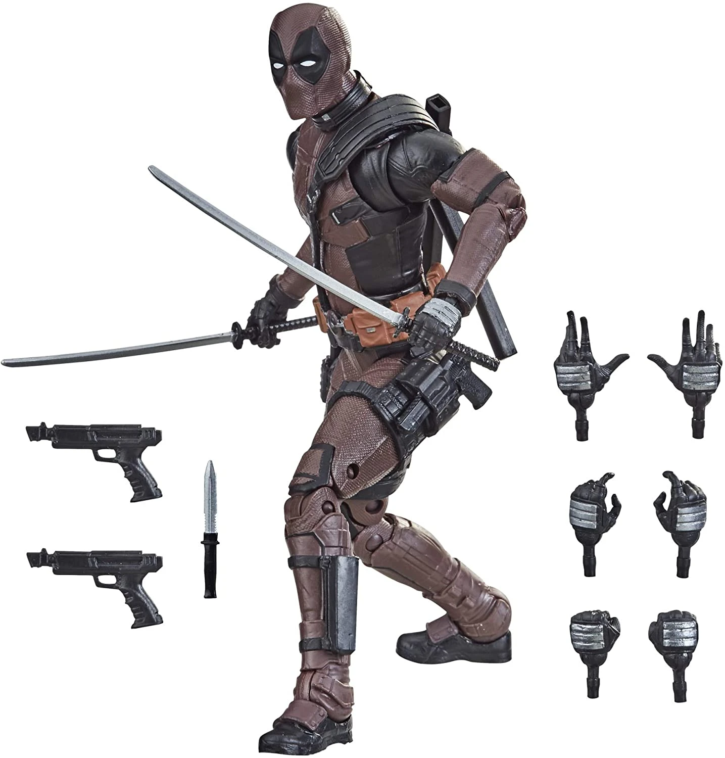 Marvel Legends Deadpool 2 6 Inch Action Figure Studios Series Exclusive - Deadpool 4 Marvel Legends Deadpool 2 6 Inch Action Figure Studios Series Exclusive - Deadpool - Image 2