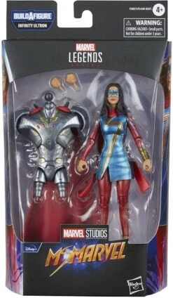 CMDSTORE Sales 20 Marvel Legends Disney+ 6 Inch Action Figure BAF Infinity Ultron - Ms. Marvel