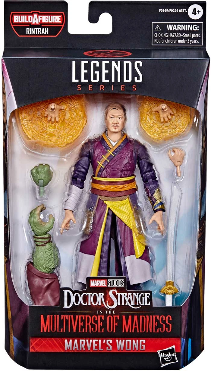 Marvel Legends Doctor Strange 6 Inch Action Figure BAF Rintrah - Wong 3 Marvel Legends Doctor Strange 6 Inch Action Figure BAF Rintrah - Wong