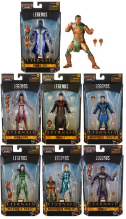 Marvel Legends Eternals 6 Inch Action Figure BAF Gilgamesh - Set Of 7 (Build-A-Figure Gilgamesh)