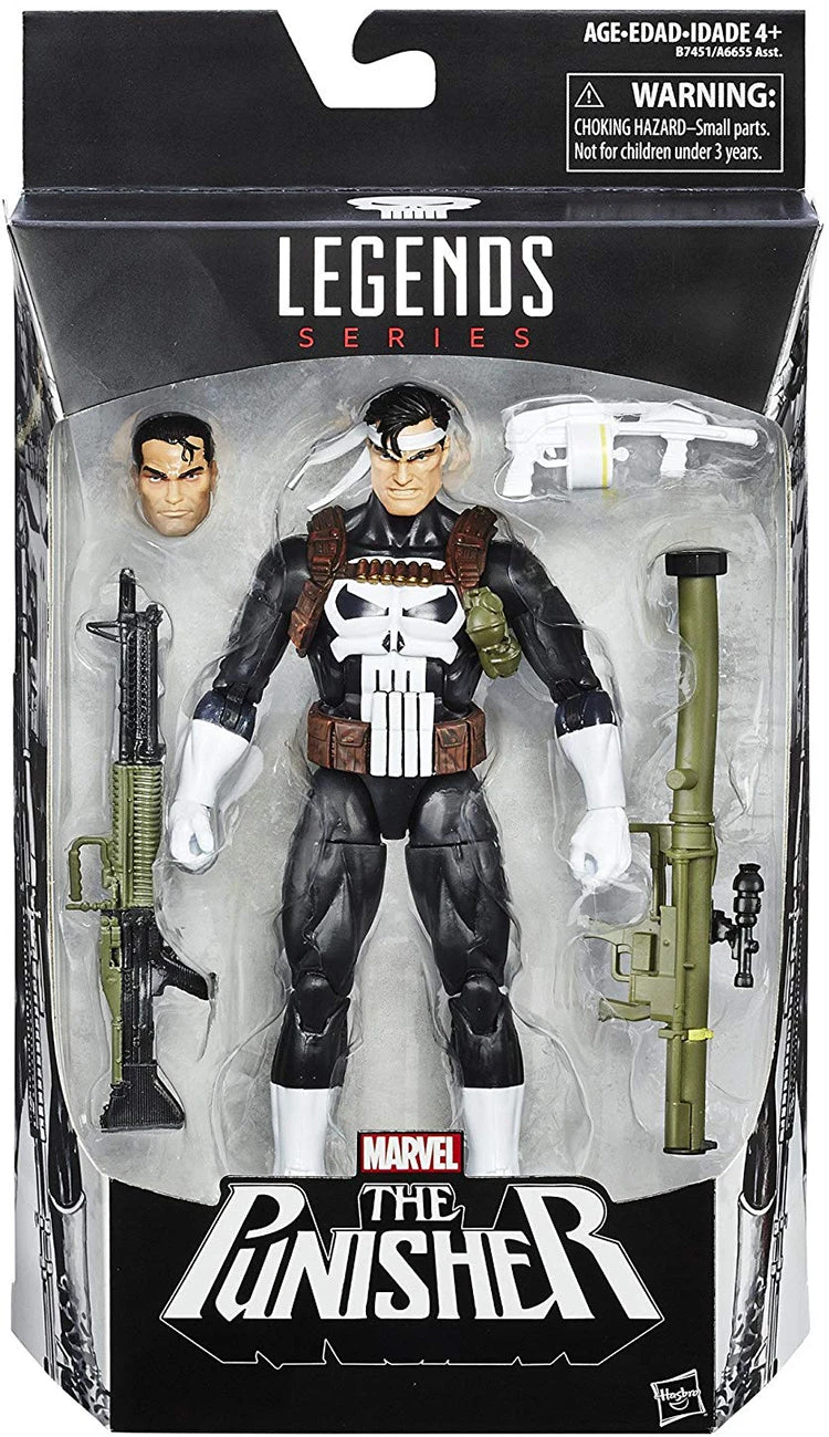 Marvel Legends 6 Inch Action Figure Exclusive - Punisher 3 Marvel Legends 6 Inch Action Figure Exclusive - Punisher
