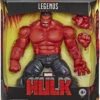 Marvel Legends 6 Inch Action Figure Exclusive - Red Hulk (Shelf Wear Packaging) -CMDSTORE Sales marvel legends exclusive 6 inch action figure red hulk