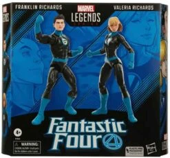 Marvel Legends FantasticFour 6 Inch Action Figure 2-Pack - Franklin Richards And Valeria Richards
