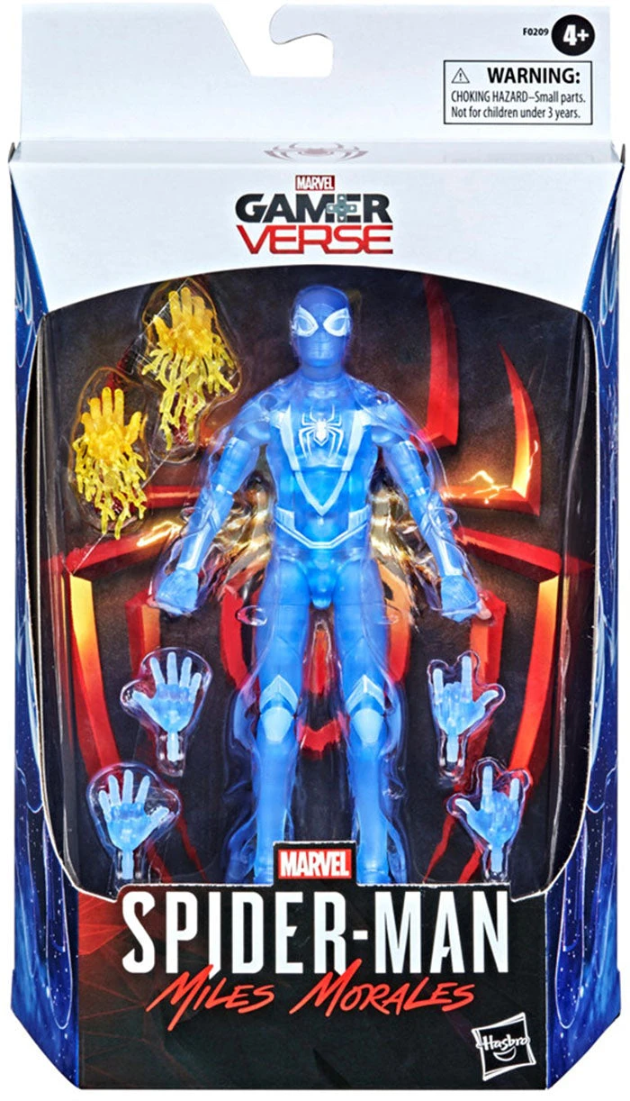 Marvel Legends Gamerverse 6 Inch Action Figure Exclusive - Miles Morales Translucent 3 Marvel Legends Gamerverse 6 Inch Action Figure Exclusive - Miles Morales Translucent