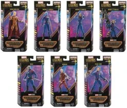 Marvel Legends Guardians Of The Galaxy 6 Inch Action Figure BAF Cosmo - Set Of 7 (Build-A-Figure Cosmo)