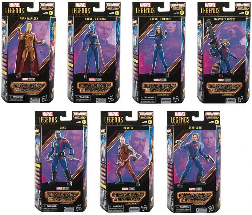 Marvel Legends Guardians Of The Galaxy 6 Inch Action Figure BAF Cosmo - Set Of 7 (Build-A-Figure Cosmo) 3 Marvel Legends Guardians Of The Galaxy 6 Inch Action Figure BAF Cosmo - Set Of 7 (Build-A-Figure Cosmo)