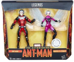 Marvel Legends Infinite 6 Inch Action Figure 2-Pack Comic Series - Ant-Man & Stinger (Shelf Wear Packaging)